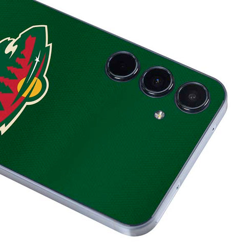 NHL Minnesota Wild Jersey Galaxy A35 5G Skin
